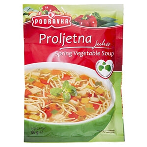 Podravka Spring Vegetable Soup (CASE OF 18 x 50g)