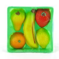 Bergen Mixed Fruit Marzipan Basket (CASE OF 12 x 105g)