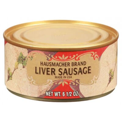 Geiers Hausmacher Brand Liver Sausage (CASE OF 12 x 184g)