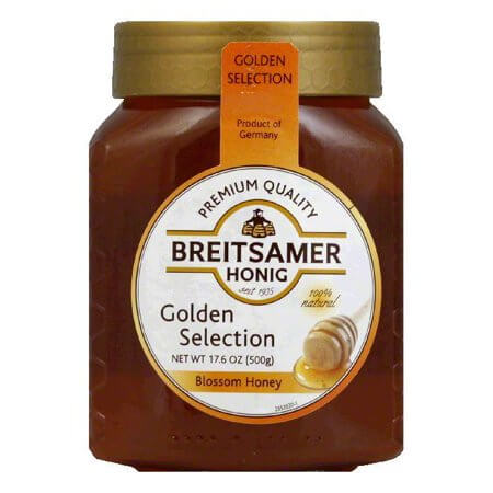 Breitsamer Honig Golden Selection Honey (CASE OF 6 x 500g)