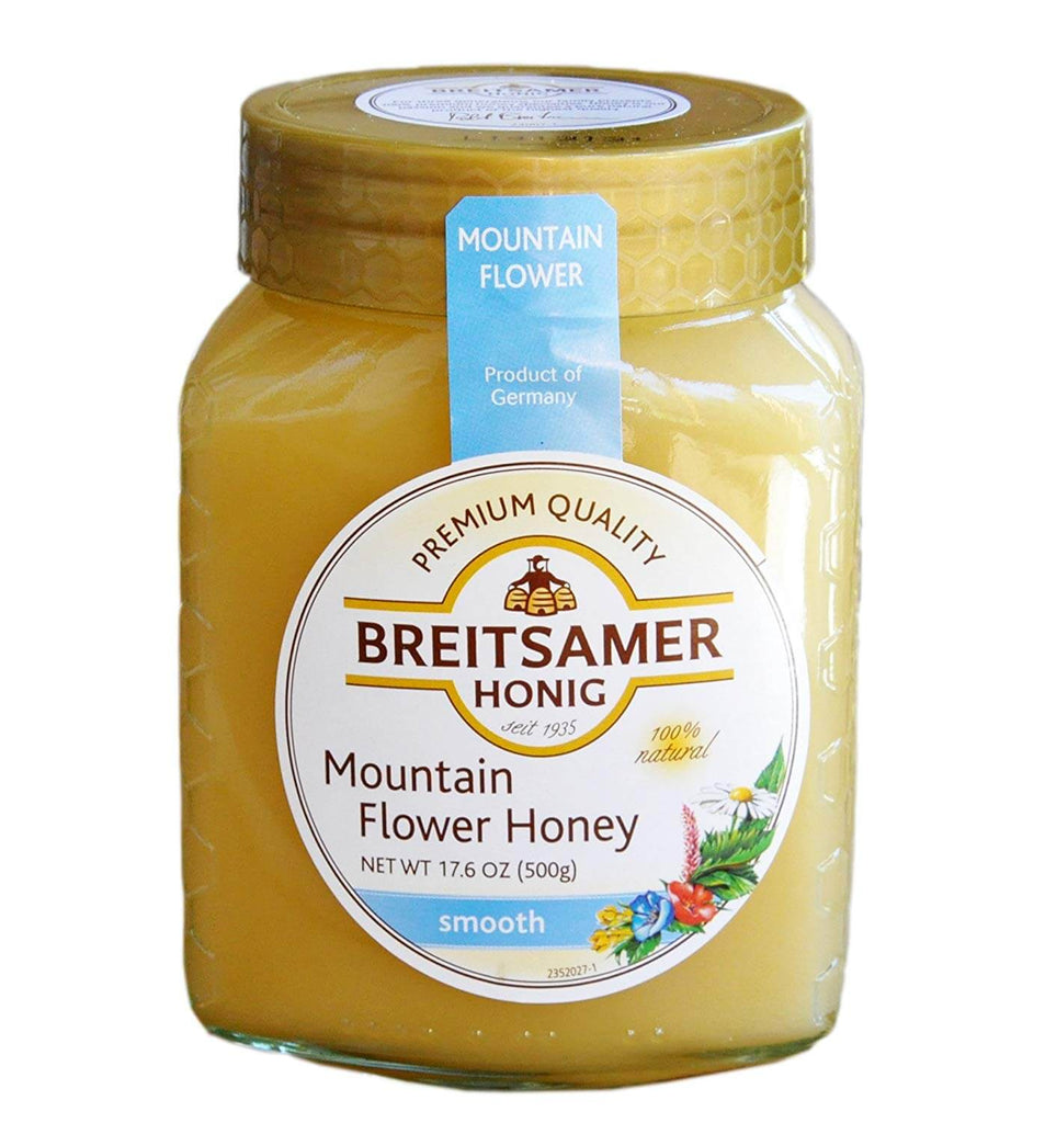 Breitsamer Creamy Mountain Flower Honey (CASE OF 6 x 500g)
