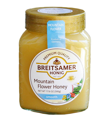 Breitsamer Honig Creamy Mountain Flower Honey (CASE OF 6 x 500g)
