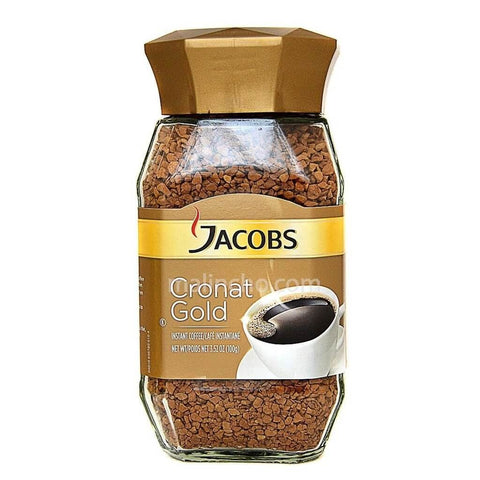 Jacobs Cronat Gold Instant Coffee (CASE OF 6 x 100g)
