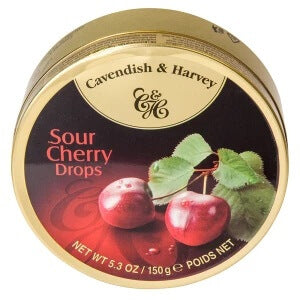 Cavendish and Harvey Sour Cherry Fruit Drops (CASE OF 12 x 150g)