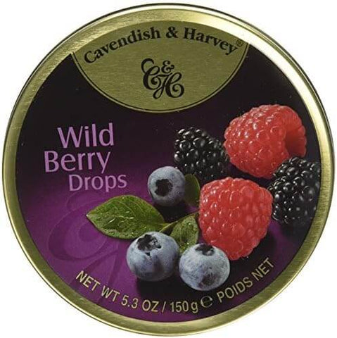 Cavendish and Harvey Wild Berry Fruit Drops (CASE OF 15 x 150g)