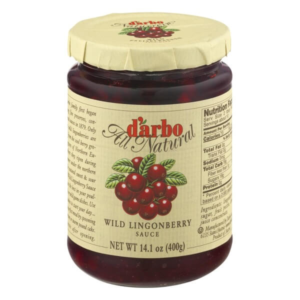D Arbo Sauce Wild Lingonberry (CASE OF 6 x 400g)