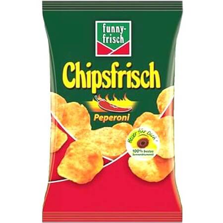 Funny Frisch Chipsfrisch Pepperoni Chips (CASE OF 10 x 150g)