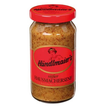 Haendlmaiers Sweet Bavarian Mustard (CASE OF 12 x 230g)