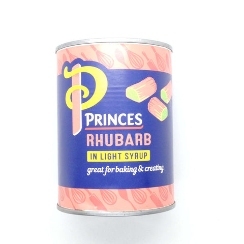 Princes Fruit Rhubarb in Light Syrup (CASE OF 6 x 540g)