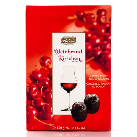 Boehme Cherry and Brandy Filled Chocolates (CASE OF 14 x 150g)