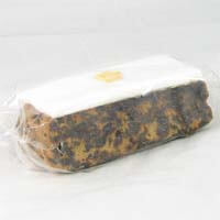 Original Cake Company Christmas Cake Rich Fruit Top Iced Slab with Marzipan Star (CASE OF 8 x 350g)