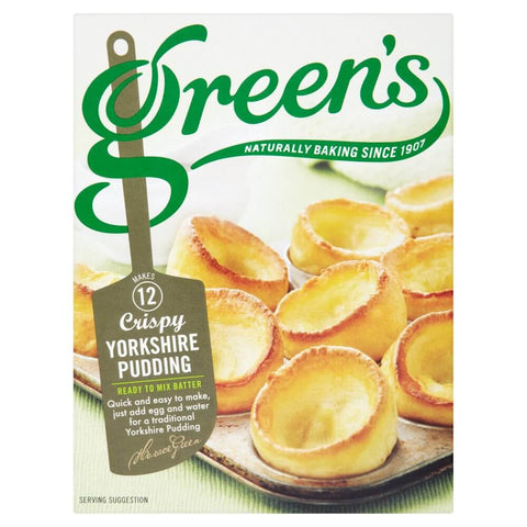 Greens Yorkshire Pudding Mix Classic Recipe (CASE OF 6 x 125g)