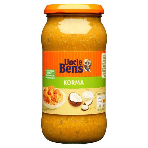 Uncle Bens Korma Sauce (CASE OF 6 x 450g)