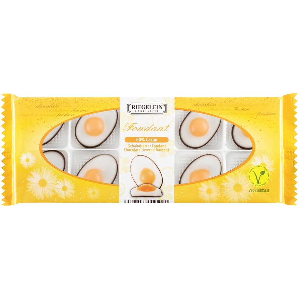 Riegelein Chocolate Fondant Eggs 10 Pack (CASE OF 24 x 150g)