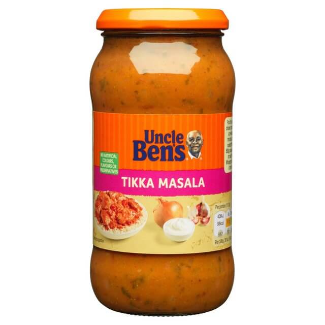Uncle Bens Tikka Masala Sauce (CASE OF 6 x 450g)