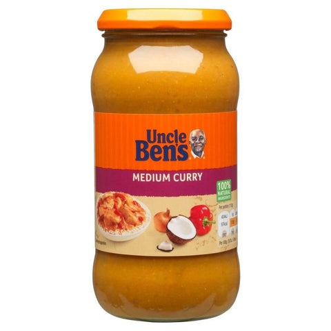 Uncle Bens Curry Medium Sauce (CASE OF 6 x 440g)