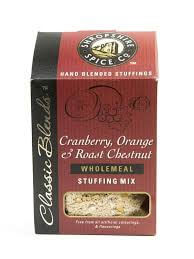 Shropshire Spice Co Stuffing Cranberry Orange and Roast Chestnut Wholemeal Mix (CASE OF 6 x 150g)