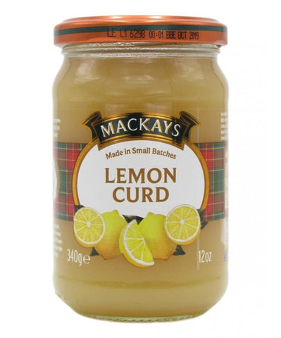 Mackays Lemon Curd (CASE OF 6 x 340g)