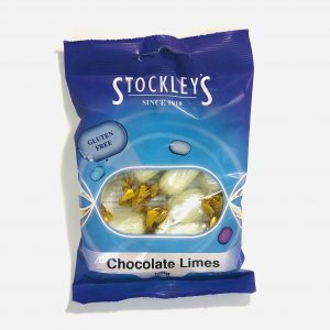 Stockleys Sweets Chocolate Limes (CASE OF 12 x 100g)