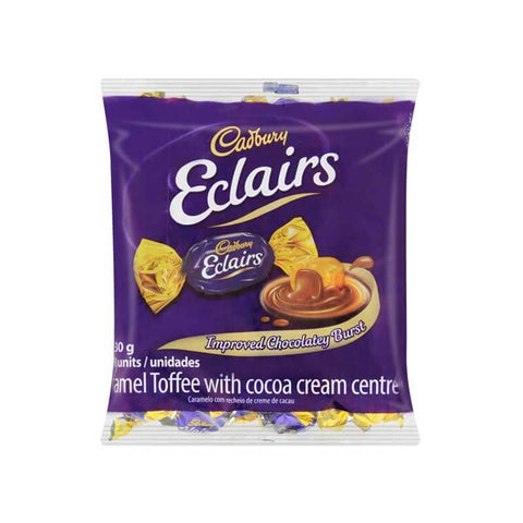 Cadbury Eclairs Chocolate Bag (Pack of 50 Chocolates) (CASE OF 9 x 230g)