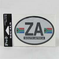 British Brands Decal South Africa Oval Shape Reflective and Waterproof (CASE OF 6 x 10g)