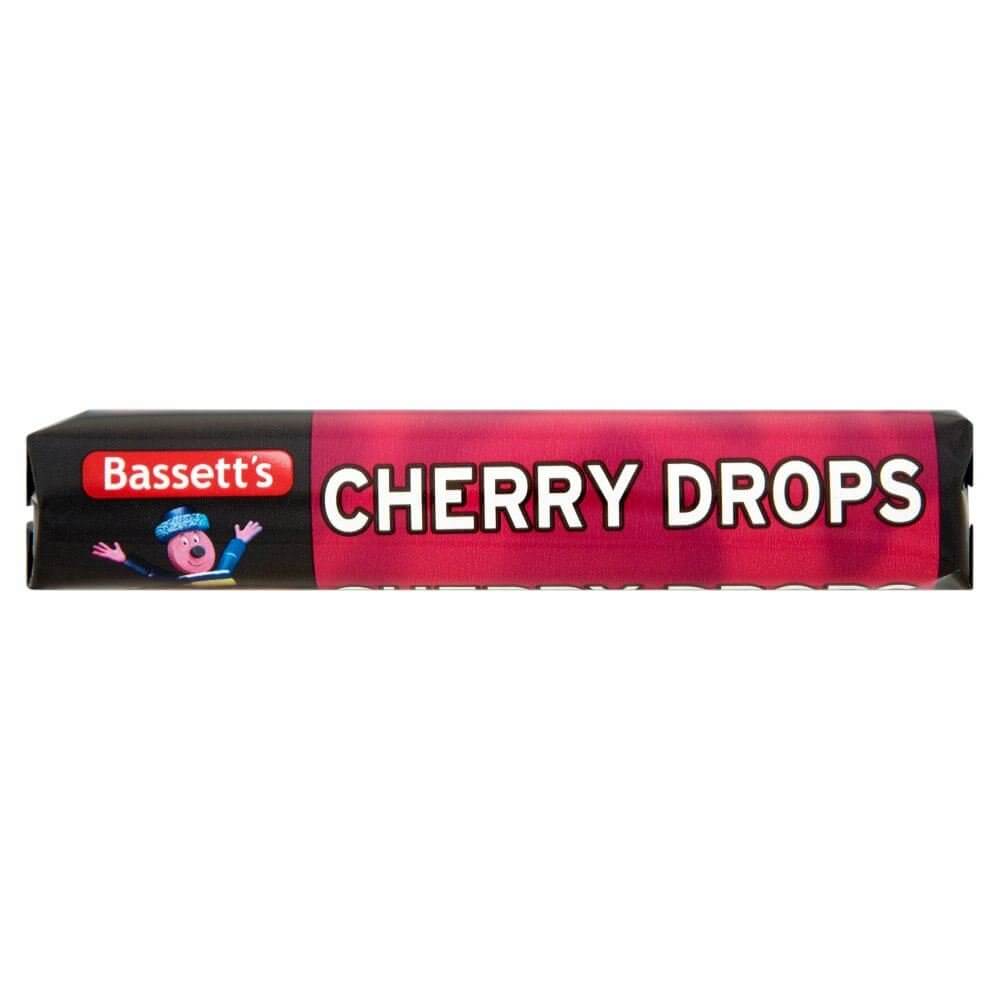 Maynards Bassetts Cherry Drops Roll (CASE OF 40 x 45g)