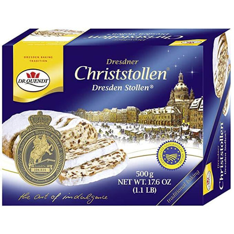 Dr Quendt Christstollen Box (CASE OF 5 x 500g)