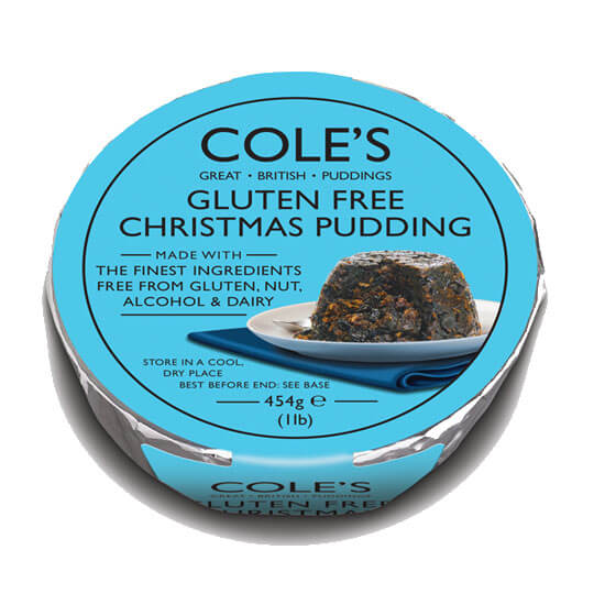 Coles Christmas Pudding Gluten, Nut, Alcohol, and Dairy Free (CASE OF 6 x 454g)