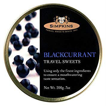 Simpkins Sweets Blackcurrant (CASE OF 6 x 200g)