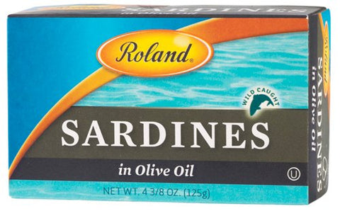 Roland Sardines in Olive Oil (CASE OF 10 x 125g)