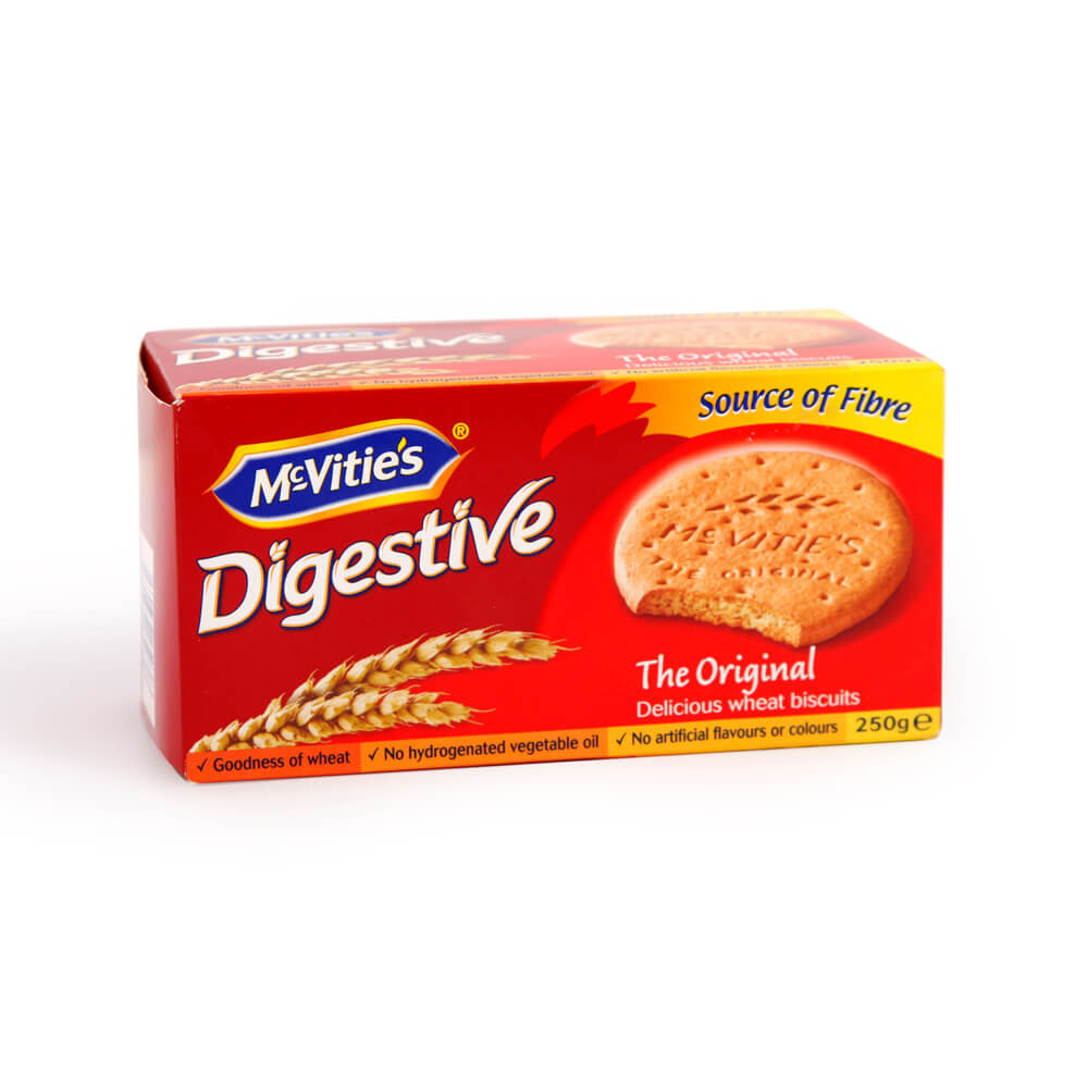 McVities Digestives Boxed Original Biscuits (CASE OF 12 x 250g)