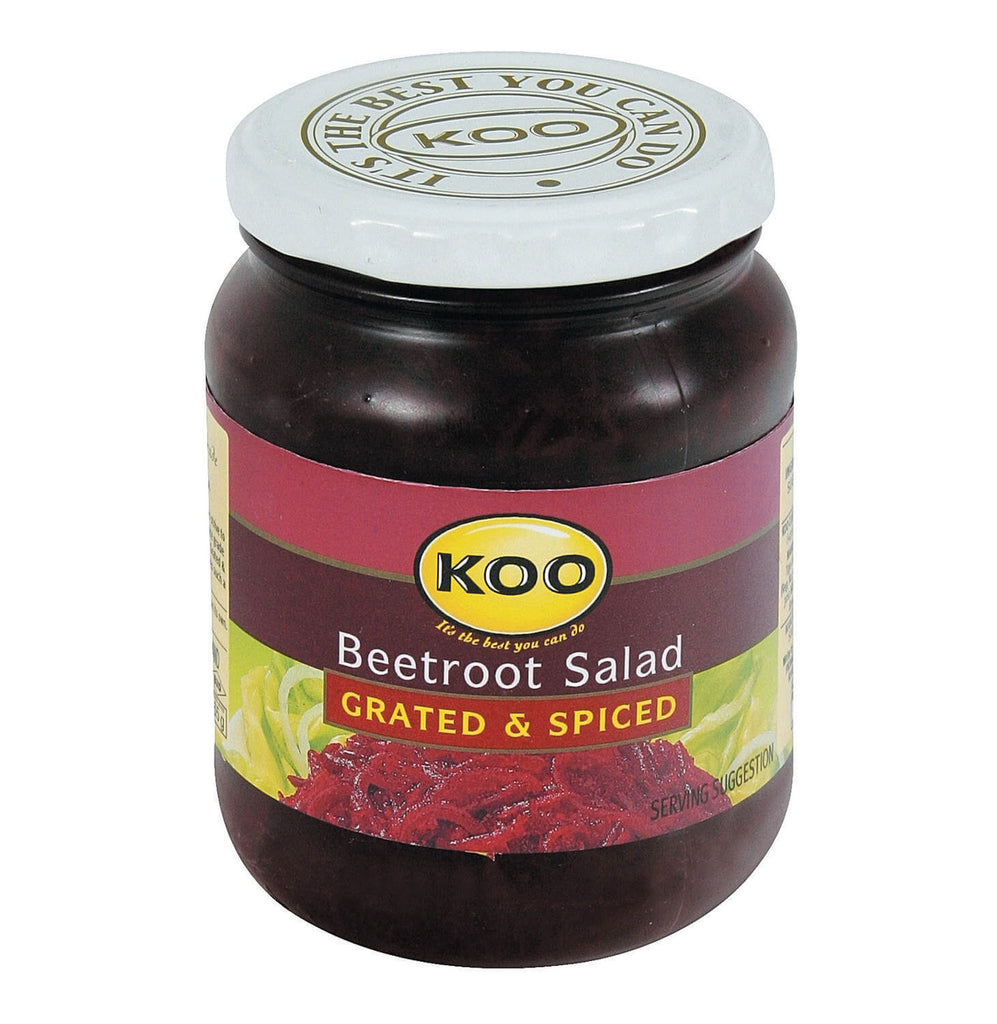 Koo Beetroot - Grated and Spiced (Kosher) (CASE OF 12 x 405g)
