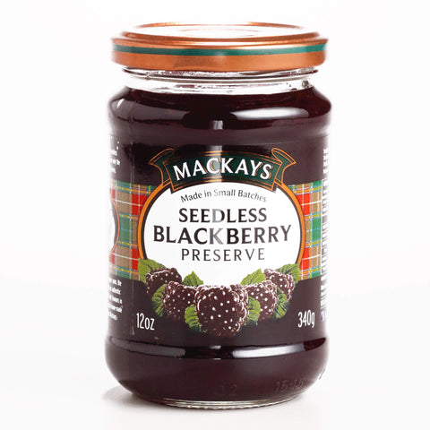 Mackays Preserve - Seedless Blackberry  (CASE OF 6 x 340g)