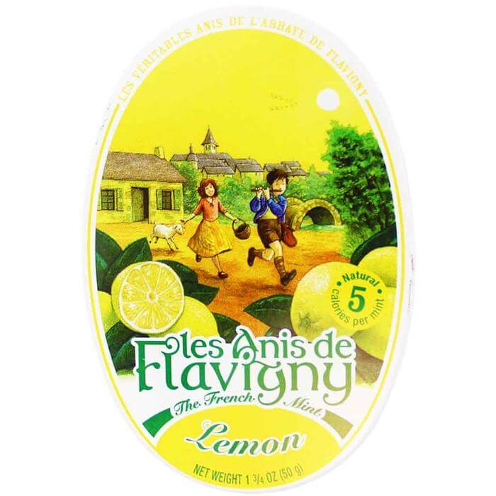 Les Anis de Flavigny Lemon Tin (CASE OF 8 x 50g)