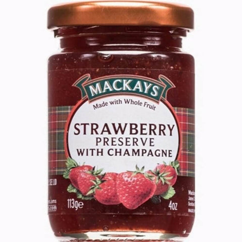 Mackays Preserve - Strawberry and Champagne (CASE OF 6 x 340g)