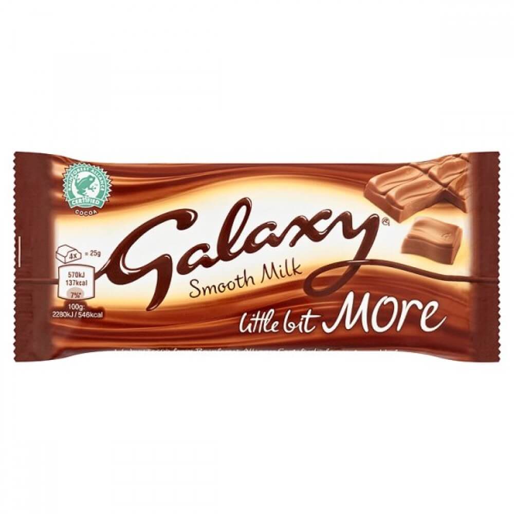 Mars Galaxy -  King-size Bar (HEAT SENSITIVE ITEM - PLEASE ADD A THERMAL BOX TO YOUR ORDER TO PROTECT YOUR ITEMS (CASE OF 24 x 75g)