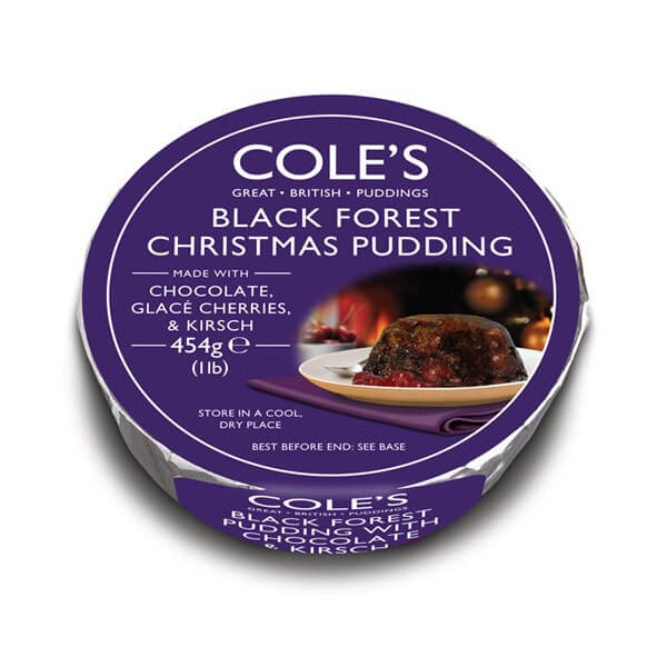 Coles Christmas Pudding Black Forest (CASE OF 6 x 454g)