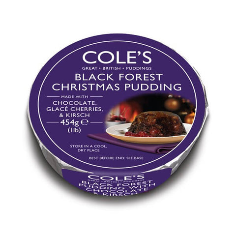 Coles Christmas Pudding Black Forest (CASE OF 6 x 454g)