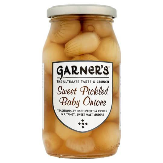 Garners Sweet Pickled Baby Onions (CASE OF 6 x 454g)