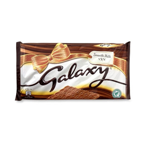 Mars Galaxy Milk Chocolate Block (HEAT SENSITIVE ITEM - PLEASE ADD A THERMAL BOX TO YOUR ORDER TO PROTECT YOUR ITEMS (CASE OF 17 x 360g)