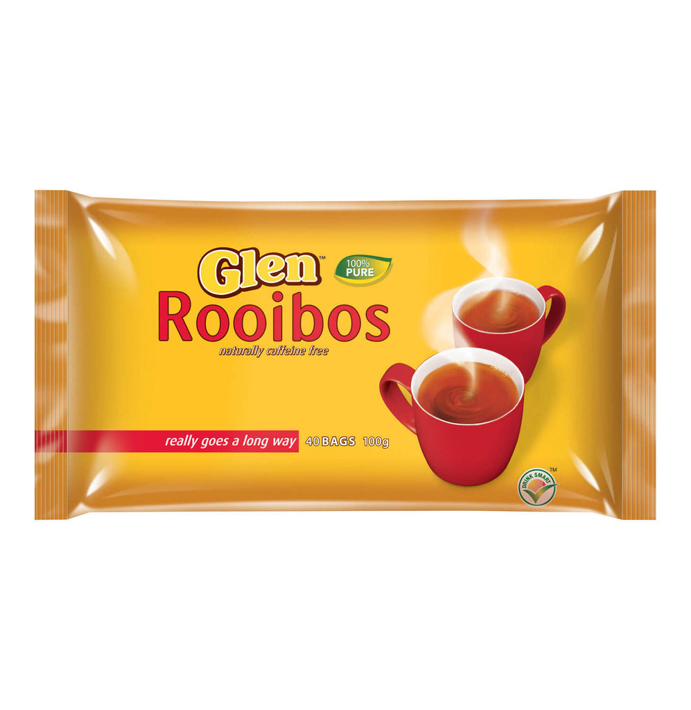 Glen Tea - Rooibos Tea Bags (Pack Of 80 Bags) (CASE OF 4 x 200g)