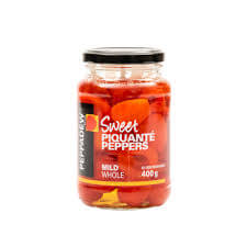 Peppadew Peppers Sweet Piquante (MILD) Peppers Whole (CASE OF 12 x 400g)