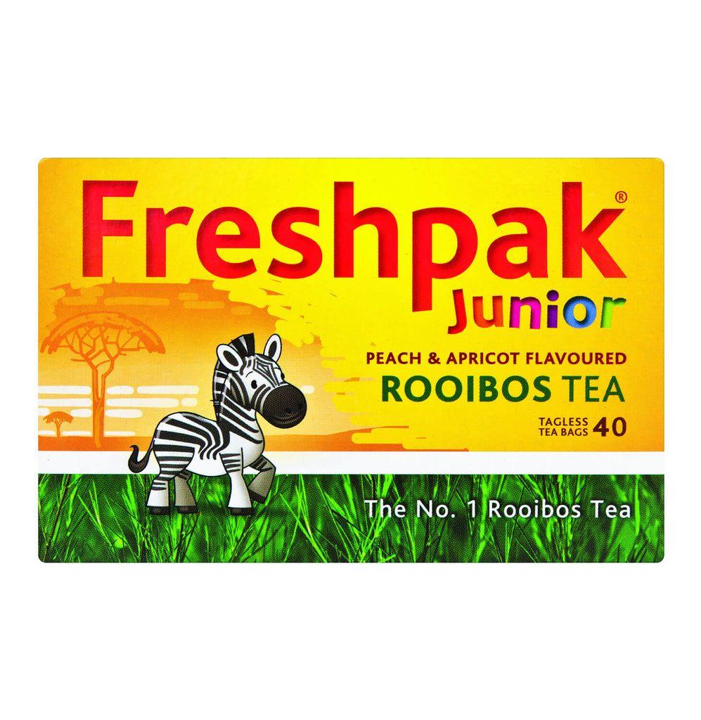 Freshpak Rooibos Tea - Junior Rooibos Tea Bags (Pack Of 40 Bags) (CASE OF 6 x 100g)