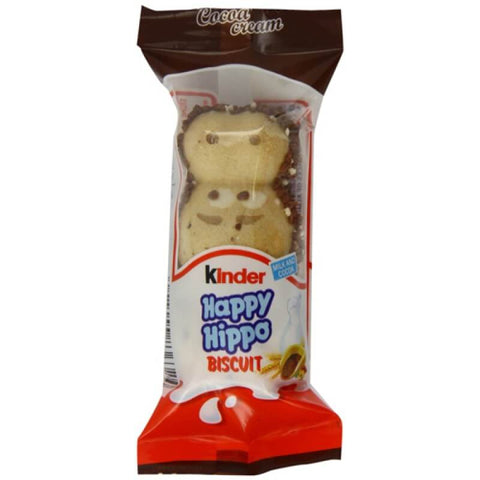 Ferrero Kinder Cacao Happy Hippo Biscuit (HEAT SENSITIVE ITEM - PLEASE ADD A THERMAL BOX TO YOUR ORDER TO PROTECT YOUR ITEMS (CASE OF 28 x 20.7g)