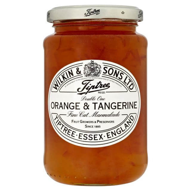 Wilkin and Sons Tiptree Orange and Tangerine Fine Cut Marmalade (CASE OF 6 x 340g)