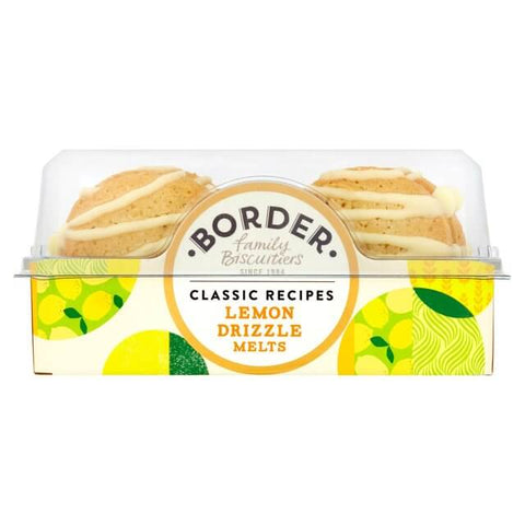 Border Biscuits Lemon Drizzle Melts (CASE OF 12 x 150g)