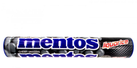 Mentos Licorice Chewy Candies (CASE OF 40 x 37.5g)