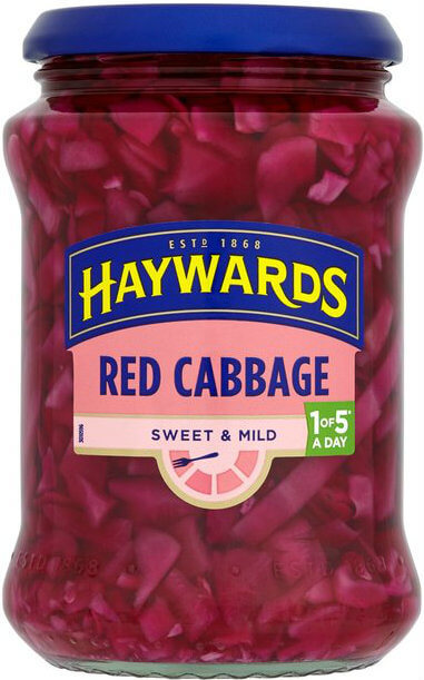 Haywards Cabbage Red Sweet And Mild (CASE OF 6 x 400g)