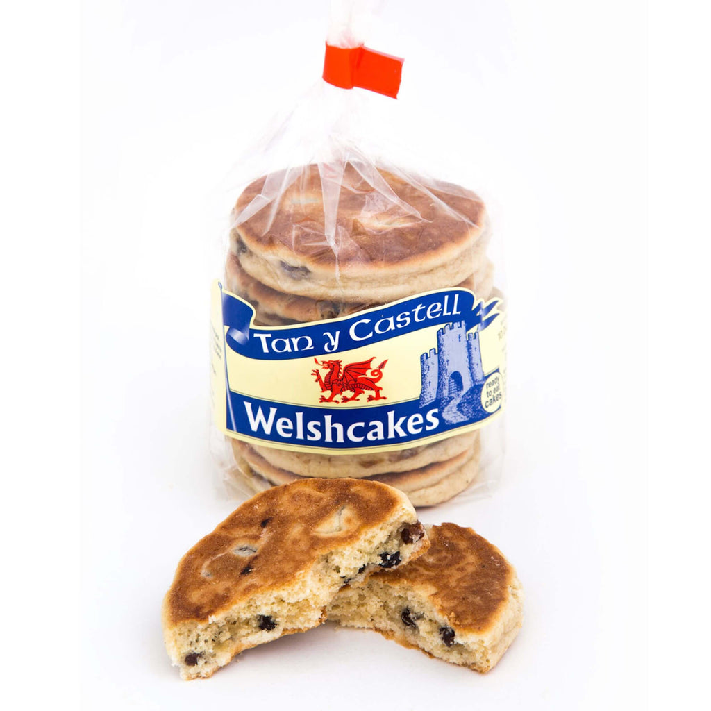 Tan Y Castell Welsh Cakes (Defrost and Ready to Eat) (Pack of 6 Cakes) (CASE OF 12 x 240g)