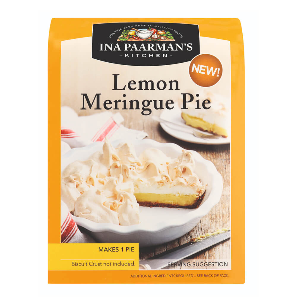 Ina Paarman Lemon Meringue Pie Mix (CASE OF 8 x 525g)